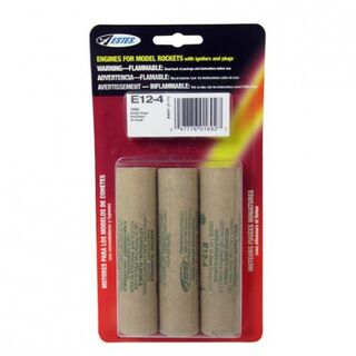 E12-4 Model Rocket Motor 24mm SU