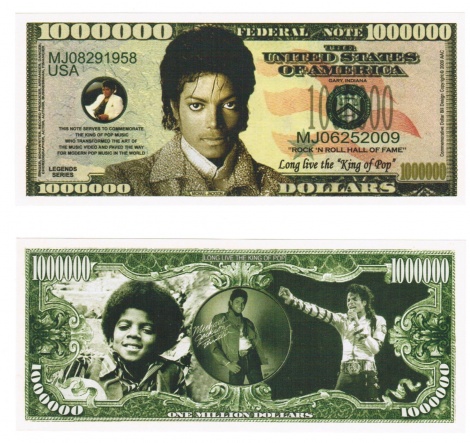 Michael Jackson Note