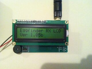 Eggtimer Handheld LCD Receiver